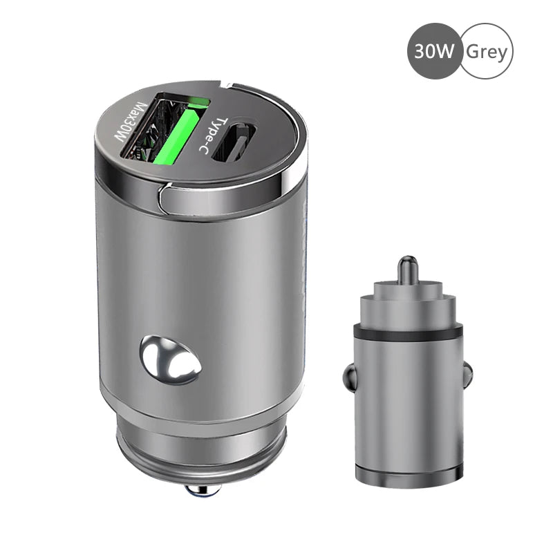 100W Mini Car Charger Lighter Fast Charging for iPhone QC3.0 Mini PD USB Type C Car Phone Charger for Xiaomi Samsung Huawei - Image 15