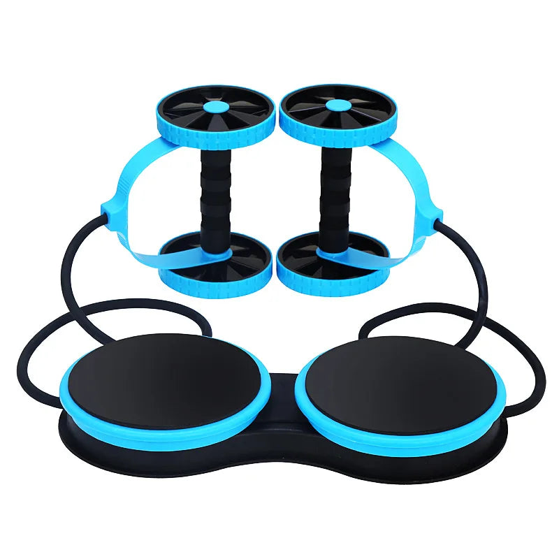Ab Roller Wheel - Double Power Trainer for Gym, Arm, Waist, Leg & Abdominal Muscle Fitness Exercise - Image 5