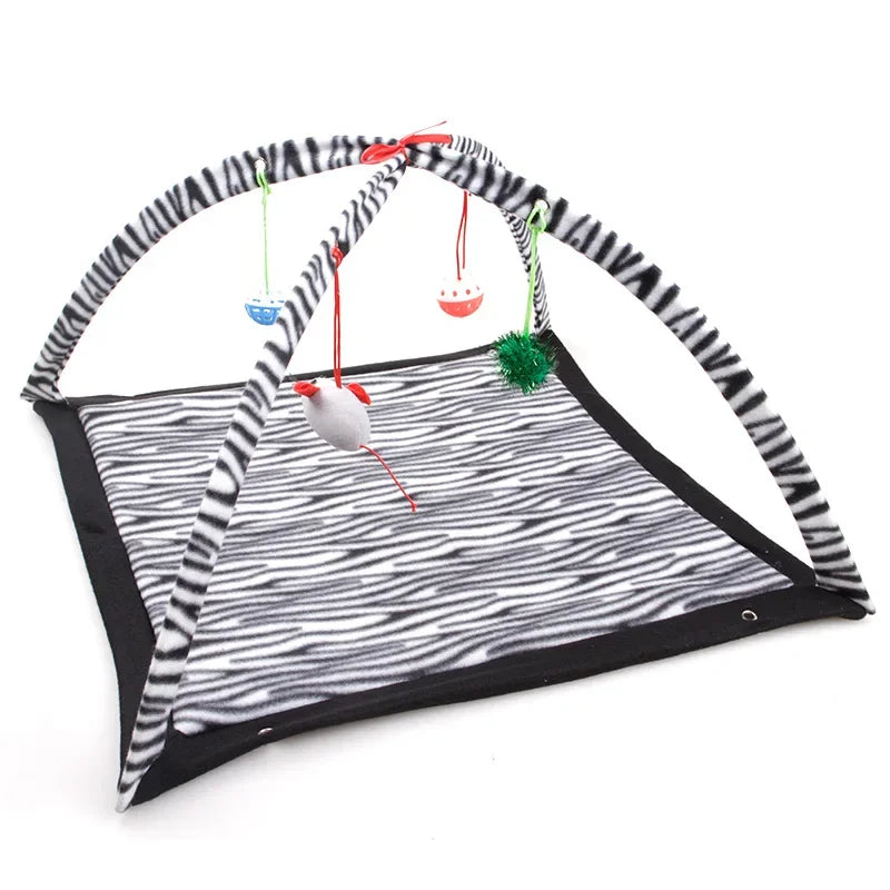 Portable Foldable Cat Tent - Funny Pet Activity Play Bed & Mat - Image 7