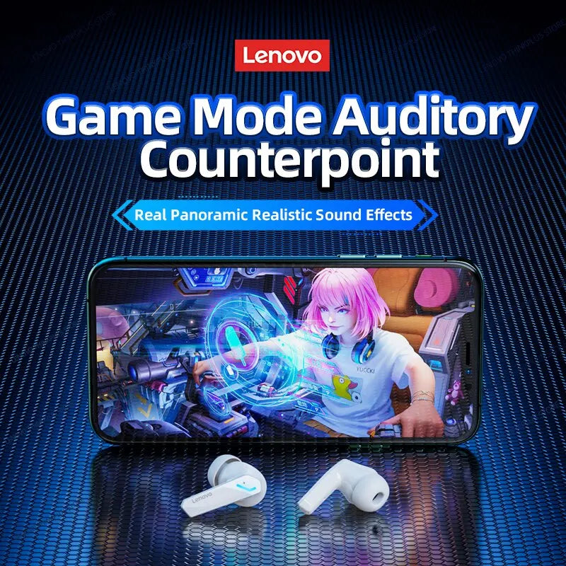 Lenovo GM2 Pro Bluetooth 5.3 Earphones Sports Headset Wireless In-Ear Gaming Low Latency Dual Mode Music Headphones New - Image 6