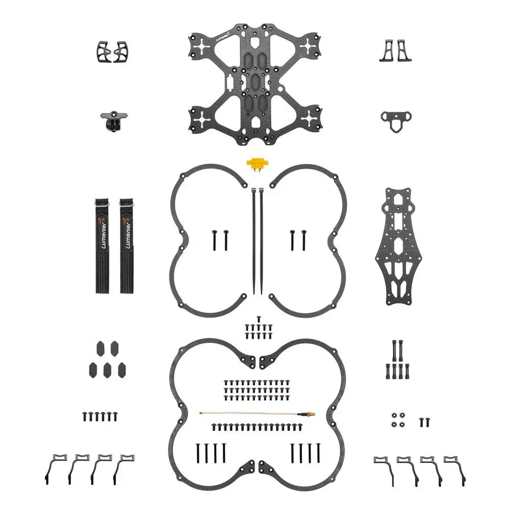 Lumenier QAV-PRO Mini Whoop 3.5 Frame Kit 3.5inch Propeller Accessory Base Quadcopter Frame FPV Freestyle RC Racing Drone - Image 2