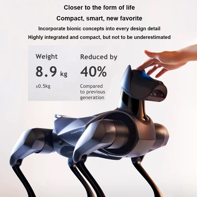 XIAOMI Cyberdog 2 Iron Egg Robot Dog bionic robot CyberDog 2 electronic dog quadruped intelligent second generation percept - Image 3